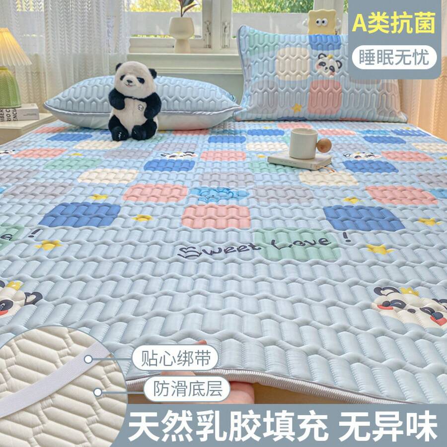 Cooling Mattress Pads - Ice Silk Panda [Cool Silk, Cool to the Touch] - View 1