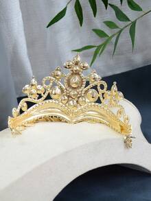 Blingbling    Royal    Zinc Alloy    Rhinestone - 金色 - 查看 5