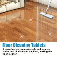 30pcs Floor Cleaning Tablets - Suitable For Household Cleaning, Strong Decontamination, Restore Floor Shine, Deep Multi-Purpose Floor Degreasing Tablets