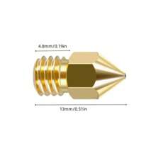 MK8 3D Drucker Messing Düsen Set und Reinigungsnadeln, Pinzette, Schraubenschlüssel 0,2-1,0mm feine Spitze Drucker Zubehör und Reinigungswerkzeug-Set