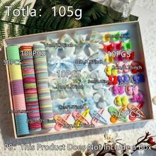 190pcs Women Hair Scrunchies, Hair Ties, Disposable Hair Rings, Hair Accessories Set, Suitable For Casual And Decoration, Claw Clips