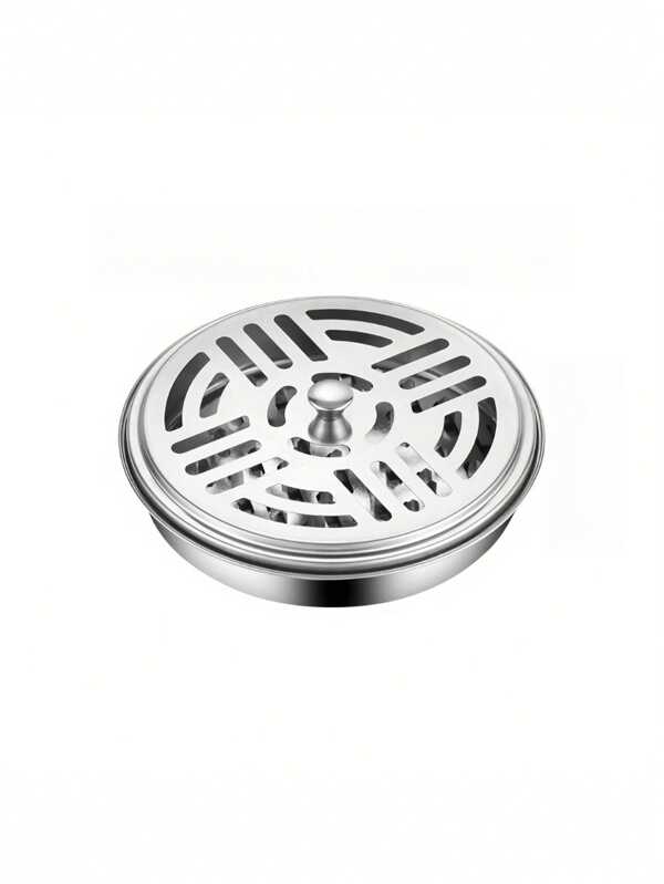 Set da 3 portaspiral antizanzare in acciaio inossidabile, bruciatore di incenso antizanzare portatile per la casa con coperchio e manico, design compatto per uso domestico e all'aperto, impedisce la fuoriuscita, conveniente e riutilizzabile