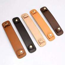 3件/2件/1件 PU皮革替换手柄、肩带、肩垫，适用于手提包、行李箱、背包、斜挎包，耐用包包配件，带纽扣闭合，旅行必备
