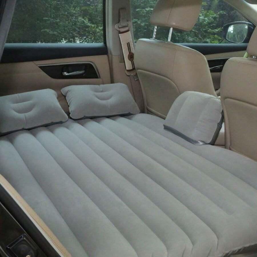Don Feliz Car Air Mattress – Your Portable Resting Space For Travel, Adventures, And Naps On The Go - 灰色 - 查看 1