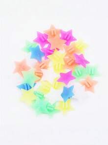 25/35Pcs Bike Wheel Spokes Beads, Colorful Bicycle Spoke Decoration Spoke Plastic Clip Round Decor Beads, Assorted Color And Shapes, Universal Fit, Non-Electric Wheel Rim Accessories For Outdoor Cycling, Bike Cycling Decorative Accessories - Multicolor - View 3