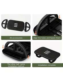 Foot Rest Footrest For Office Home, Foot Massage Pad, Adjustable Ergonomic Footrest Massage Ergonomic Adjustable Tilt Portable Plastic Footrest With Massage Rollers, Non-Slip Half-Cylinder Desk Stool For Home Office Use Suitable For Office Sitting Long, Elderly With Inconvenient Legs, Multi-Functional Adjustable Accessory Comfortable Home Furniture For Study, Living Room, Suitable As Gift For Leaders, Friends, Valentine's Day,For School Supplies,Back To School - Multicolor - View 10