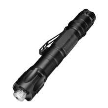 2in1 405nm Blue Purple Laser Pointer Lazer Pen Star Visible Beam Light Zoom + Battery + Charger