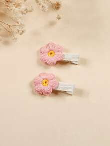 10个装婴儿及儿童可爱兔子、糖果、蝴蝶结、花朵公主发夹，适合拍照、婚礼、派对、日常佩戴、新年、情人节、返校季等场合。 - 彩色 - 查看 4