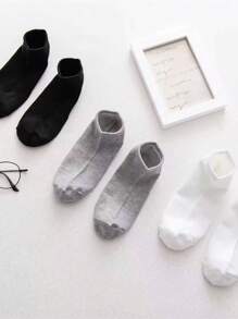 10/5/1 Pair Essential Ankle Socks, Soft & Lightweight All-Match Low Cut Ankle Socks, Women's Stockings & Hosiery