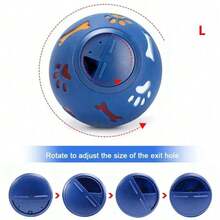 Pet Chew Toy Plastic Treat Dispenser Ball Small Medium Large Dog Play Interactive Leakage Food Balls Toy Puppy Training Balls Dog Leakage Ball Dog Smart Toy Tumbler Dog Food Training Intelligence Cat Pet Snack Leakage Device Relieves Bore - Multicolor - View 12