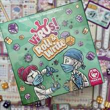 1 套“病毒！记录”纸牌游戏，角色扮演棋盘游戏，多人互动游戏，万圣节、圣诞节、派对的理想礼物