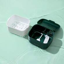 Orthodontic Retainer Storage Case, Portable Adult Invisible Braces Box, Children Dental Correction Appliance Grinding Teeth Container - Multicolor - View 5