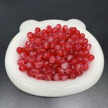 新款50-100颗魔力星空细闪树脂珠8-10mm圆形石珠水晶散珠光滑间隔珠手链串珠饰品制作DIY友谊手链项链耳环工艺品 - 彩色 - 查看 40