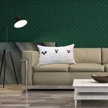 Funda de almohada de Halloween con bordado de fantasmas, funda de cojín suave, protector de almohada para decoración de sofá del hogar. - color - Ver 2