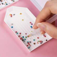 Sanrio 4件套卡通三丽鸥钻石画套装 - MyMelody、Hello Kitty、Cinnamoroll - 12件钻石画配件，5D钻石画套装，手工艺术品，简易DIY钻石画贴纸工艺品，宝石工艺活动套装，高品质艺术礼品 - 彩色 - 查看 7