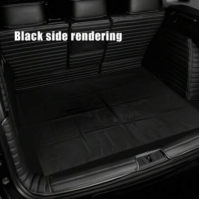Foldable 190T Waterproof Car Trunk Cargo Mat