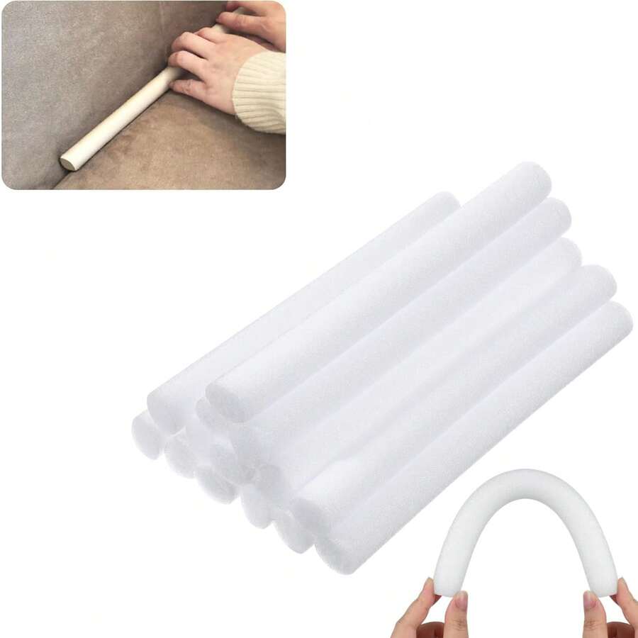 4/8/12 Pcs Sofa Gap Filler, Anti-Slip Foam Sticks, Flexible Slipcover Grips For Couch Cushion Gaps, Ensure Tight Fit Of Sofa Cover And Improve Home Comfort