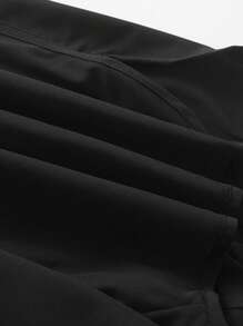 1件装女士户外运动紧身裤，健身慢跑跑步裤骑行七分裤紧身裤