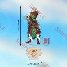 ONE PIECE Figura acrílica de anime Luff - Decoración versátil para el hogar y la oficina, ideal para la sala de estar, el dormitorio y regalos - Perfecta para Halloween y parejas