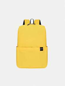 Mochila bordada con nombre personalizable, mochila pequeña colorida y casual, ligera, para estudiantes y uso escolar, bolsa de viaje unisex para parejas - Multicolor - Ver 11