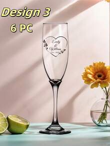 1/2/6 szt. personalizowanych kieliszków do szampana, materiał szklany, 6 uncji/180 ml, możliwość personalizacji imienia, tytułu i koloru kokardy, ślubne kieliszki do szampana, odpowiednie na wesela, dekoracje ślubne, personalizowane szklanki, dekoracje na imprezy, prezenty dla druhen, urodziny, wieczory panieńskie, wieczory kawalerskie i specjalne okazje, odpowiednie również dla panny młodej, pana młodego, druhen i drużbów - czara - Zobacz 17