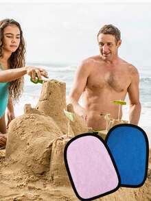 2件套假日必备——沙滩除沙套装,适合家庭使用,是海滩旅行的理想之选,也是旅行必备品,兼具趣味性和实用性。适用于沙滩活动、水上运动、海滩聚会、海洋和沙滩用品。沙滩必备套装,包含沐浴手套和双面手套,可用于水疗、按摩和身体去角质,是日常清洁和保持卫生的理想之选。1套 - 彩色 - 查看 9