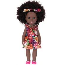 14 英寸/35 厘米重生娃娃，包括 3D 印花衣服、头带、鞋子，栩栩如生，灵活的四肢，适合儿童角色扮演玩具、玩偶玩具、生日和节日礼物（含玩偶） - 彩色 - 查看 12