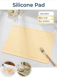 1 szt. 30*40 cm silikonowa mata odpływowa, mata odpływowa do ekspresu do kawy, mata do suszenia naczyń, silikonowa mata anty-rozpryskowa do zlewu, przybory kuchenne, kubki, gąbka do mydła wielofunkcyjny uchwyt na stojak odpływowy, mata odpływowa na blat kuchenny i łazienkowy, akcesoria do dekoracji domu