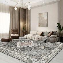 A Large Area Rug, An Affordable Lightweight And Portable Option Featuring Personalized Gray Bohemian Patterns. This Luxurious Area Rug Complements Various Home Decoration Styles, Is Premium Machine-Washable, And Crafted With High-Density Material With Non-Slip Bottom Granules For Fade Resistance. Back To School Entryway Decor Bathroom Kitchen Decor - Multicolor - View 4