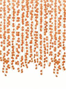 Artificial Eucalyptus Fall Garland,Faux Eucalyptus Leaves Hanging Plants Greenery Orange Leave Vines Table Runner Ivy Backdrop Decor Indoor Outdoor Thanksgiving Party Garden Autumn Decor Home Kitchen Garden Office Wedding Wall Decor