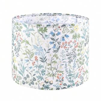 1x middelgrote lampenkap met print, vervangende tafellamp, staande lamp en hanglamp, voor binnen, slaapkamer en kantoor (alleen lampenkap, niet geëlektrificeerd)