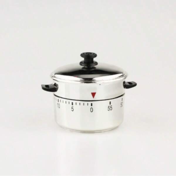 1pc 60-Minute Mechanical Kitchen Timer, Cooking Timer, Time Management Tool, Unique Small Decor Item For Kitchen, Students