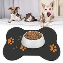 1 pezzo di tappetino per l alimentazione degli animali domestici, tappetino assorbente per cibo di cani e gatti, tappetino per animali domestici impermeabile e antifiocco, facile da pulire, adatto per distributori d'acqua per cani e gatti, accessori per animali domestici, tappetino per pasti adatto per animali domestici sporchi e disordinati.