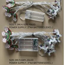 1pc Painted Unicorn Fairy String Light, Battery Powered, Suitable For Bedroom, Living Room, Party, Wedding, Home, Yard, Pathways, Holiday Party Supplies, Party Decor, Fireplace [Batteries Not Included]