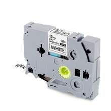 5 Packs Compatible Brother TZe-231 12mm 0.47" Label Tape Refill - Laminated White Label Tape, For P-Touch Label Printers PTD210 PTD220 PTH110 PTD600 - TZe231 Brother Label Printer Tape, 26.2ft (8m)