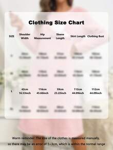 1 Piece Pink Love Bathrobe Flannel Long-Sleeved Thickened Nightgown Pullover Mid-Length Cute Home Clothes Nightgown Female Back To School - Multicolor - View 10