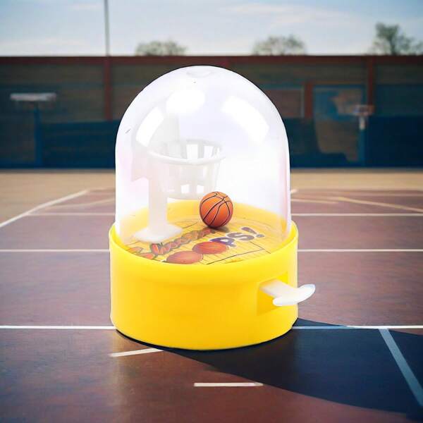 3/6/9 Mini-Taschenbasketball-Wurf-Spiel für die Abschlussfeier (zufälliges Muster & Farben)