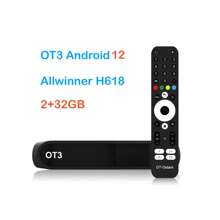 OStark Ostark OT3, TV Box, 6K, 2G + 32G, Global Version Tiger android 12 BT5.0 WIFI DUAL TV 4K Ultra HD Media Player HDR 2GB 32GB WiFi Google TV-offical Netflix-official Smart TV Box 12Allwinner H618, Build in Wi-Fi wifi 2.4G + 5G Android 12.0