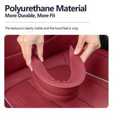 2 件汽车座椅间隙填充物、泄漏堵塞裂缝间隙垫配件（2 种随机红色） - 均碼 - 查看 4