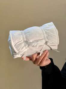 1个时尚芭蕾舞蝴蝶结设计抽拉式铅笔盒，大容量桌面翻盖铅笔盒，适合收纳钢笔、橡皮、铅笔、马克笔和其他文具，侧面还可以放置水瓶。适用于学校、辅导班、办公室、中小学生、男孩女孩、上班族，也是一份很棒的返校礼物。返校季、学习用品、铅笔盒、背包、书包 - 彩色 - 查看 11