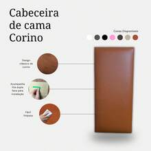 Modular Headboard Upholstered Premium Leatherette Queen King Size Double Box Bed - 灰色 - 查看 3