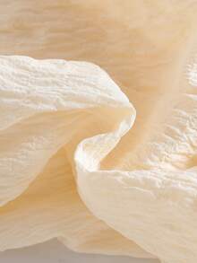 Baby Girl Cute Solid Color Round Neck Sleeveless Ruffled Hem Floral Top And Ruffled Hem Shorts 2 Pieces Outfit, Suitable For Daily Outings In Spring/Summer