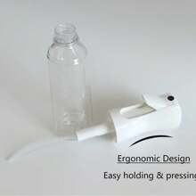1pc High Pressure Spray Bottle, Simple Bathroom Liquid Cleaner, Cleaning Spray Bottle, Fine Mist Face Mister, Mini Alcohol Disinfection Sprayer Bottle, Toner Container, Bathroom Spray Bottle Home Bathroom Hair Spray Bottles, Continuous Pressure Refillable Plastic Water Sprayers