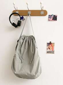 1 szt. Nowa minimalistyczna torba ze ściągaczem - męska torba na ramię w jednolitym kolorze - torebka w stylu retro - torba typu cross-body dla studenta college'u dla mężczyzn