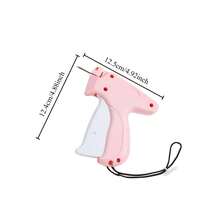 Fine Sewing Gun, Suitable For Garments Micro Mini Sewing Label Gun, Suitable For Garments Quilting Binding Tool Quick Sewing Gun, Comes With 6 Fine Needles And 1000 Fasteners - Multicolor - View 3