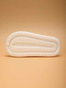 儿童泡沫拖鞋白色防滑软底轻便简约男童夏季凉鞋 - 白色 - 查看 5