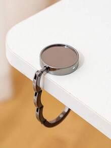 Gancho Dobrável para Pendurar Bolsas, Cabide Portátil para Chaves, Suporte de Mesa, Acessório de Viagem e Armazenamento para Uso Externo