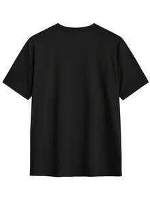Camiseta "Twerk It For America" con Humor Patriótico Divertido para Adultos del 4 de Julio - Negro - Ver 2