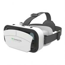 Gafas de realidad virtual YIYI VR Headset 3D, Cascos VR Gafas VR para TV, películas y videojuegos compatibles con iOS, Android y soporta dispositivos de 4.7-7.2 pulgadas - Blanco - Multicolor - Ver 15