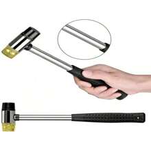 1 Martillo de goma profesional antideslizante para la mano (Martillo de 25/30/40), fuerte y duradero para mantenimiento de joyería y manualidades